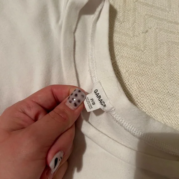 Garage White and Red Kids T-Shirt Set - Picture 4 of 7